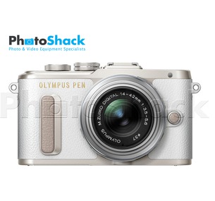 Olympus PEN E-PL8 Mirrorless Micro Four Thirds Digital Camera - Single Lens Kit (White)